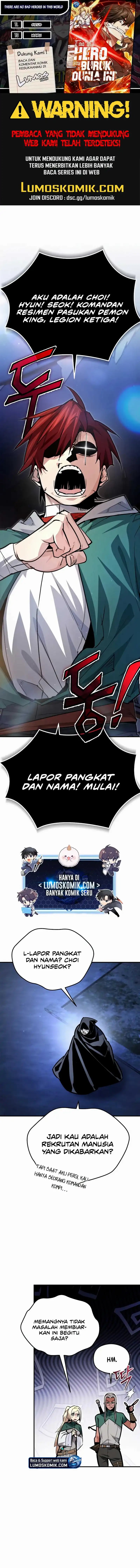 There Are No Bad Heroes In This World Chapter 53 Gambar 1