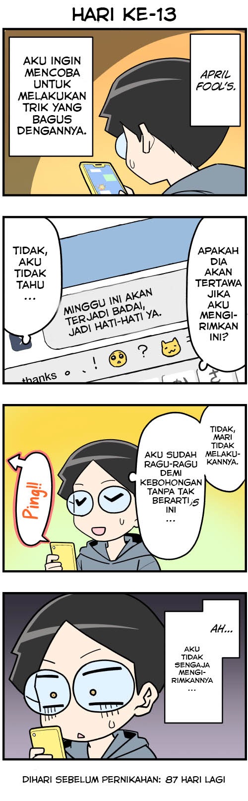 These Two Will Be Married In 100 Days Chapter 13 Gambar 1