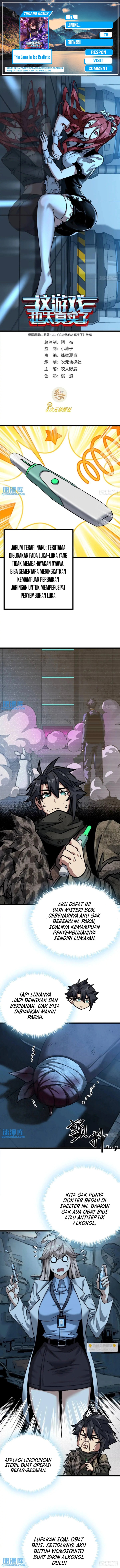 This Game Is Too Realistic Chapter 46 Gambar 1