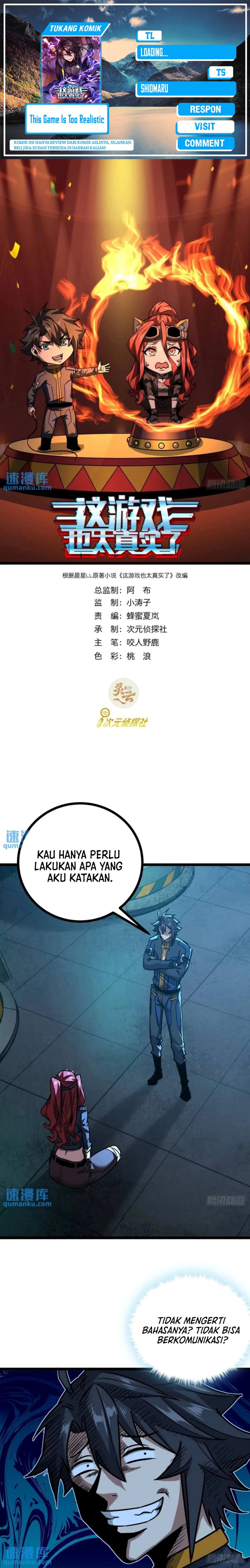 This Game Is Too Realistic Chapter 50 Gambar 1