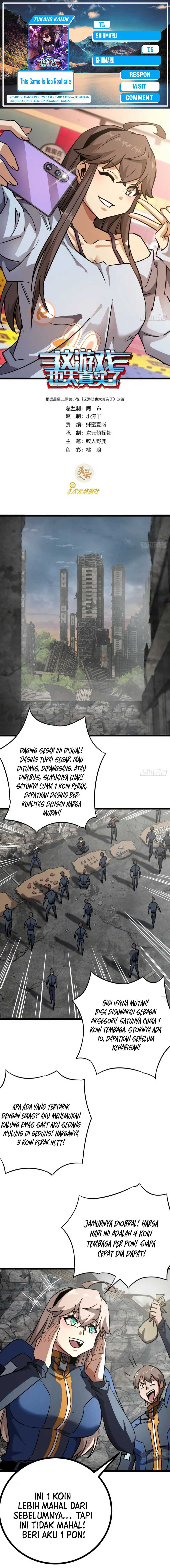 This Game Is Too Realistic Chapter 72 Gambar 1