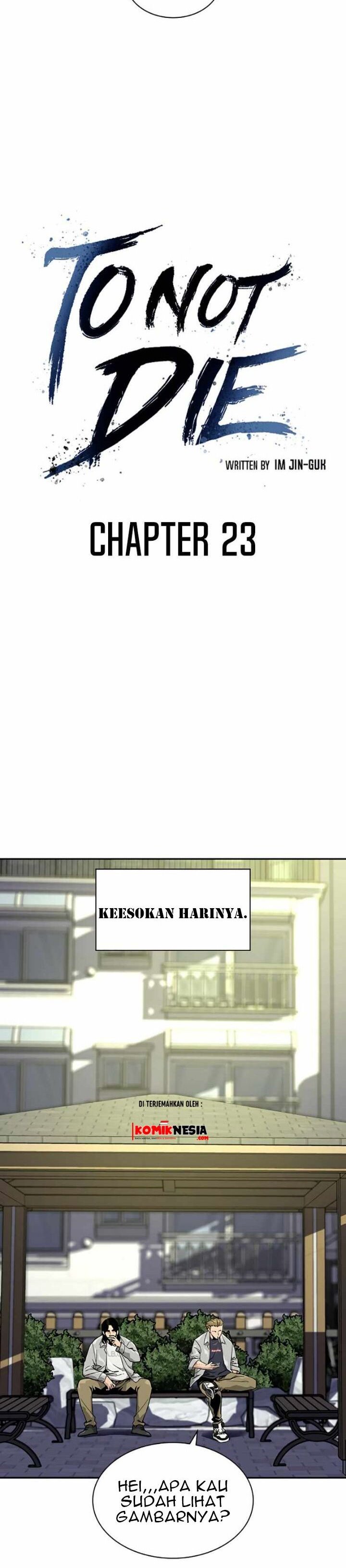 To Not Die Chapter 23 Gambar 6