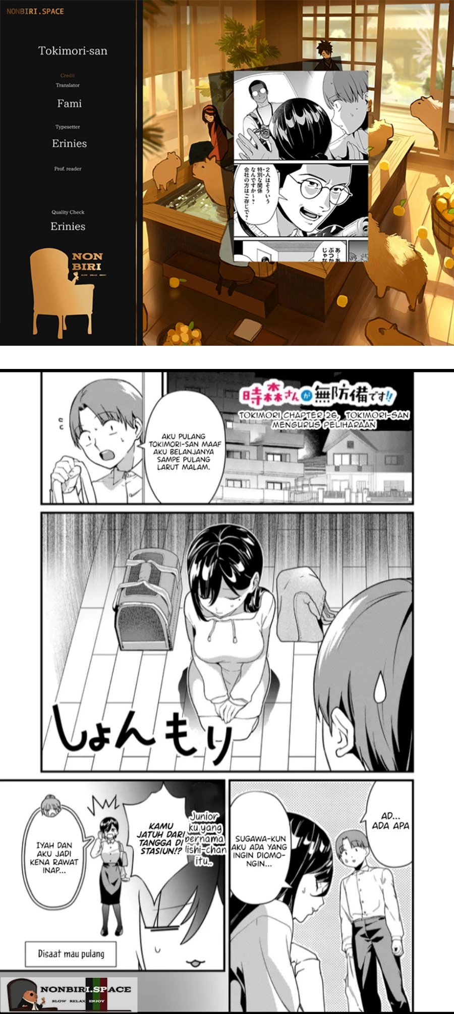 Tokimori-san ga Muboubi desu!! Chapter 26 Gambar 1