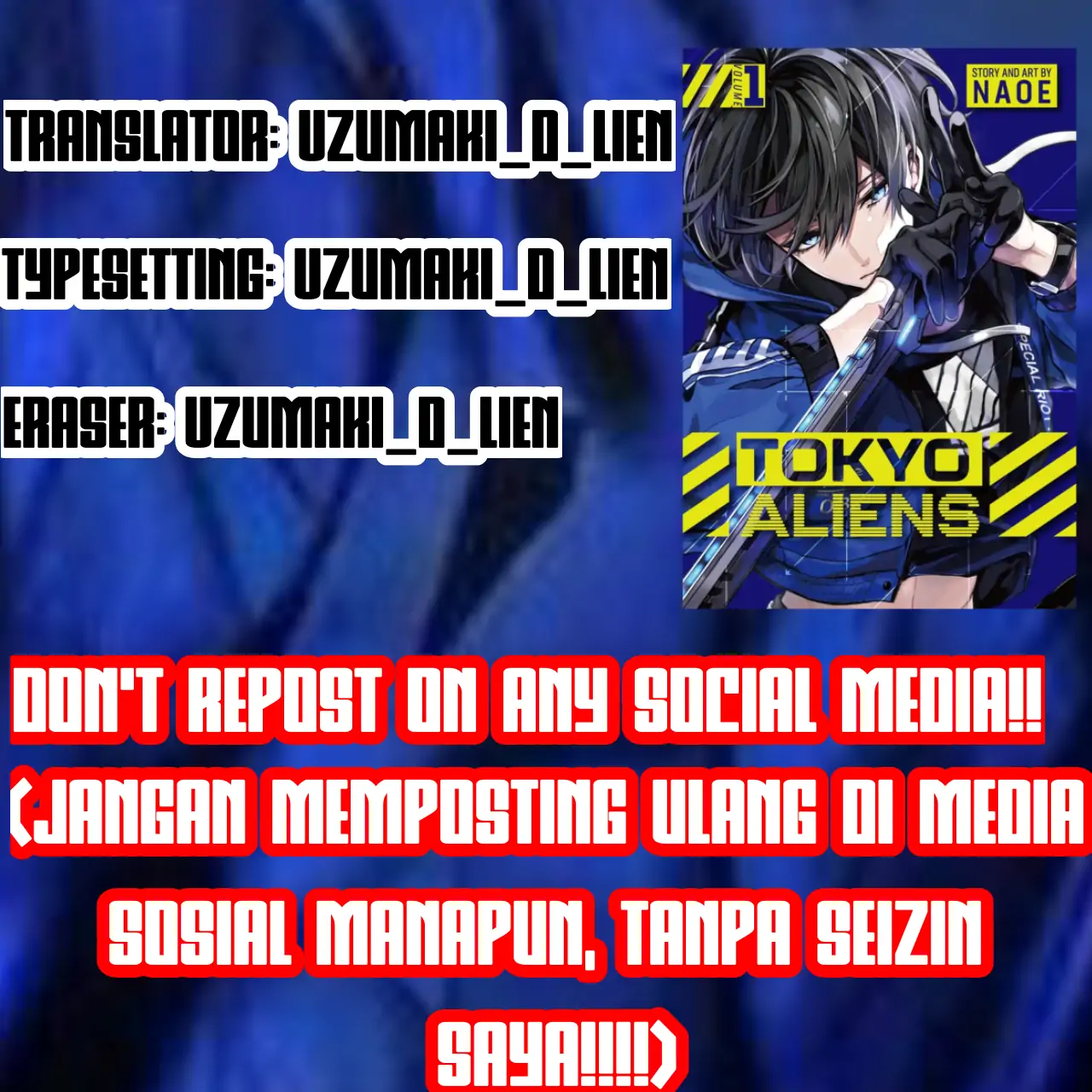 Tokyo Aliens Chapter 00 Gambar 1
