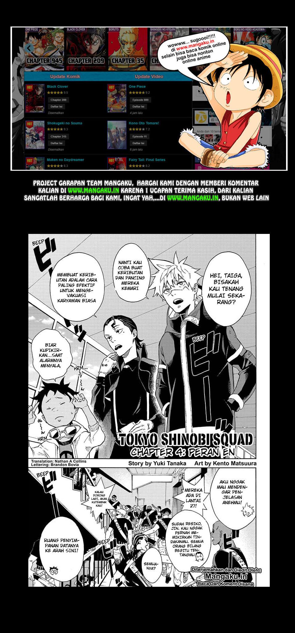 Tokyo Shinobi Squad Chapter 04 Gambar 2