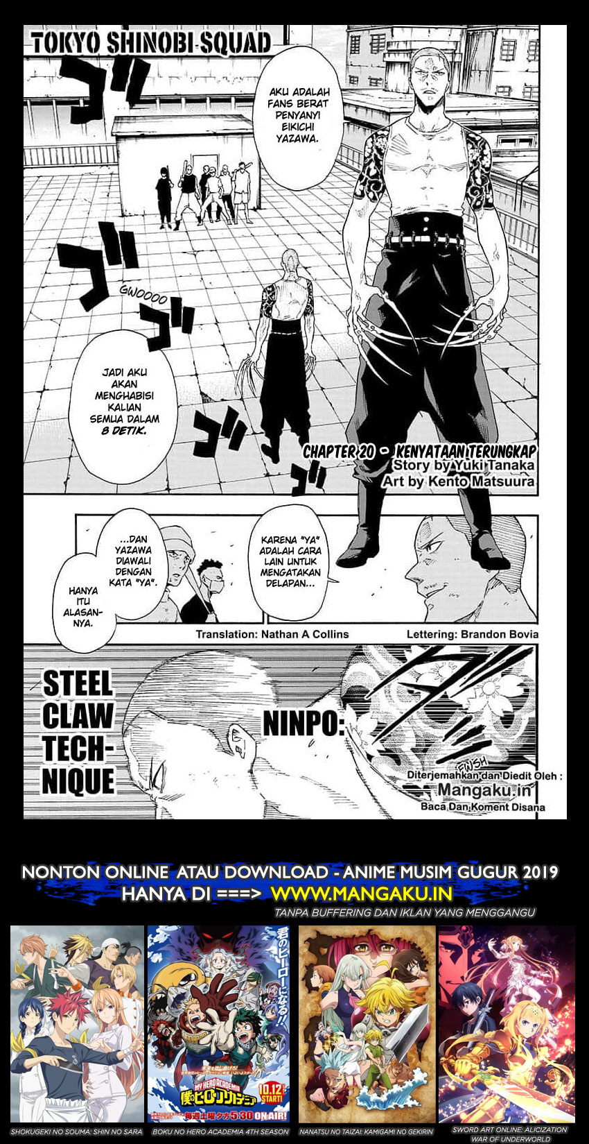 Tokyo Shinobi Squad Chapter 20 Gambar 2