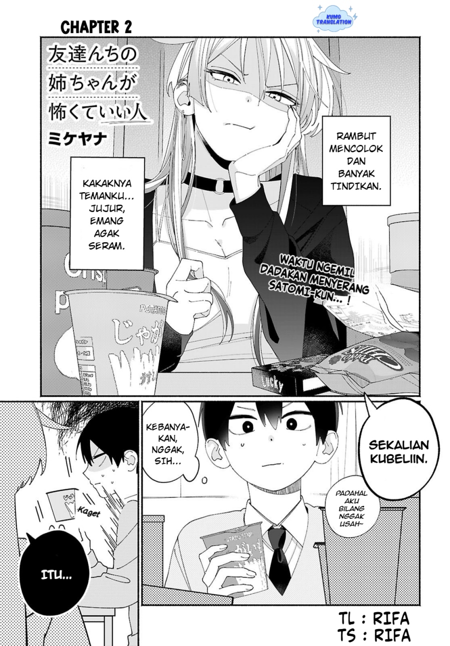 Tomodachi Nchi No Nechan Ga Kowakute Ii Hito Chapter 02 Gambar 1