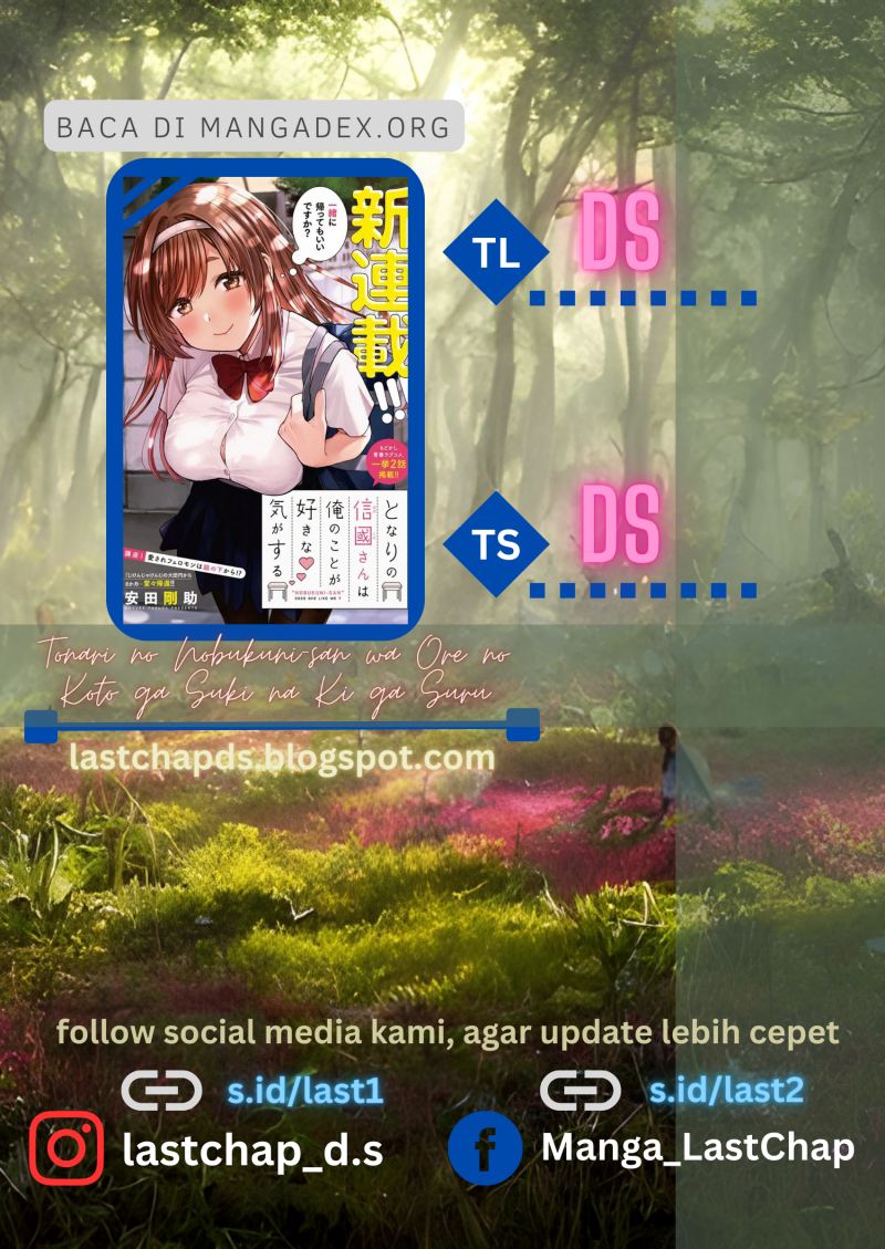 Tonari no Nobukuni-san wa Ore no Koto ga Sukina Ki ga Suru Chapter 09 Gambar 1