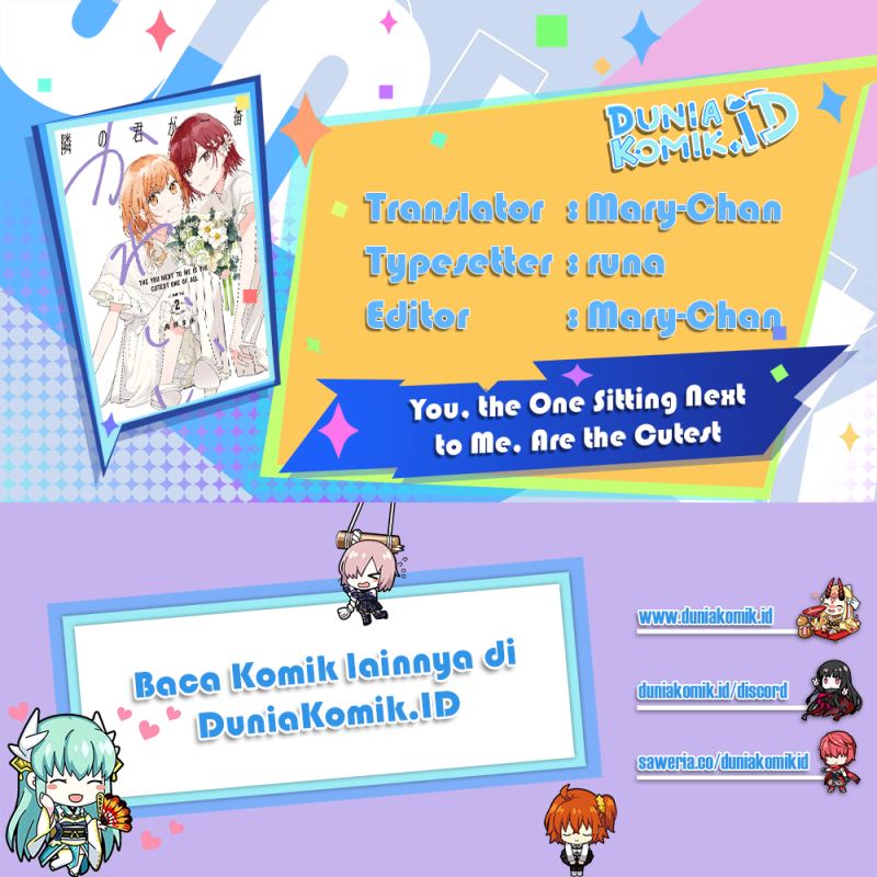 Tonari no Kimi ga Ichiban Kawaii Chapter 38 Gambar 1