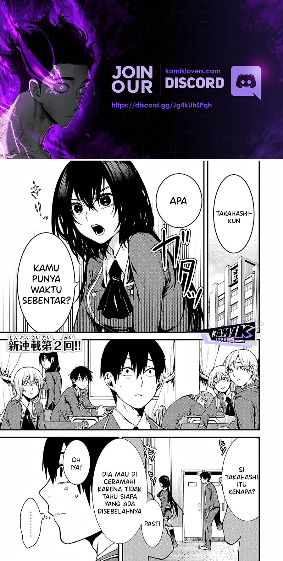 Tonari no Kurokawa-san Chapter 02 Gambar 2