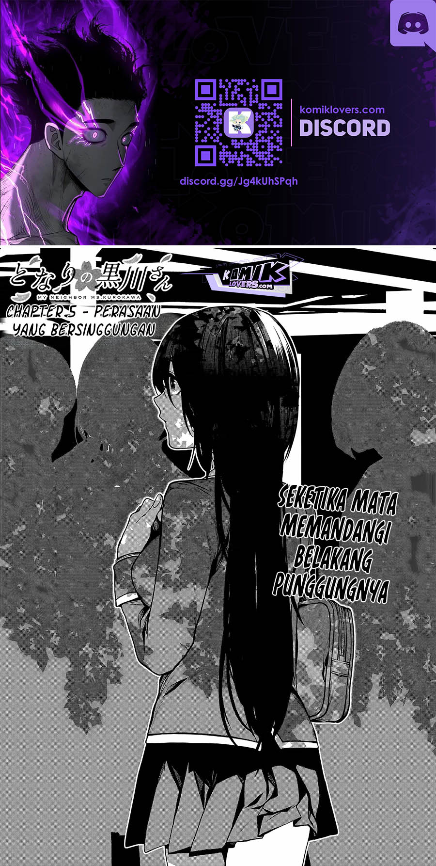 Tonari no Kurokawa-san Chapter 05 Gambar 2