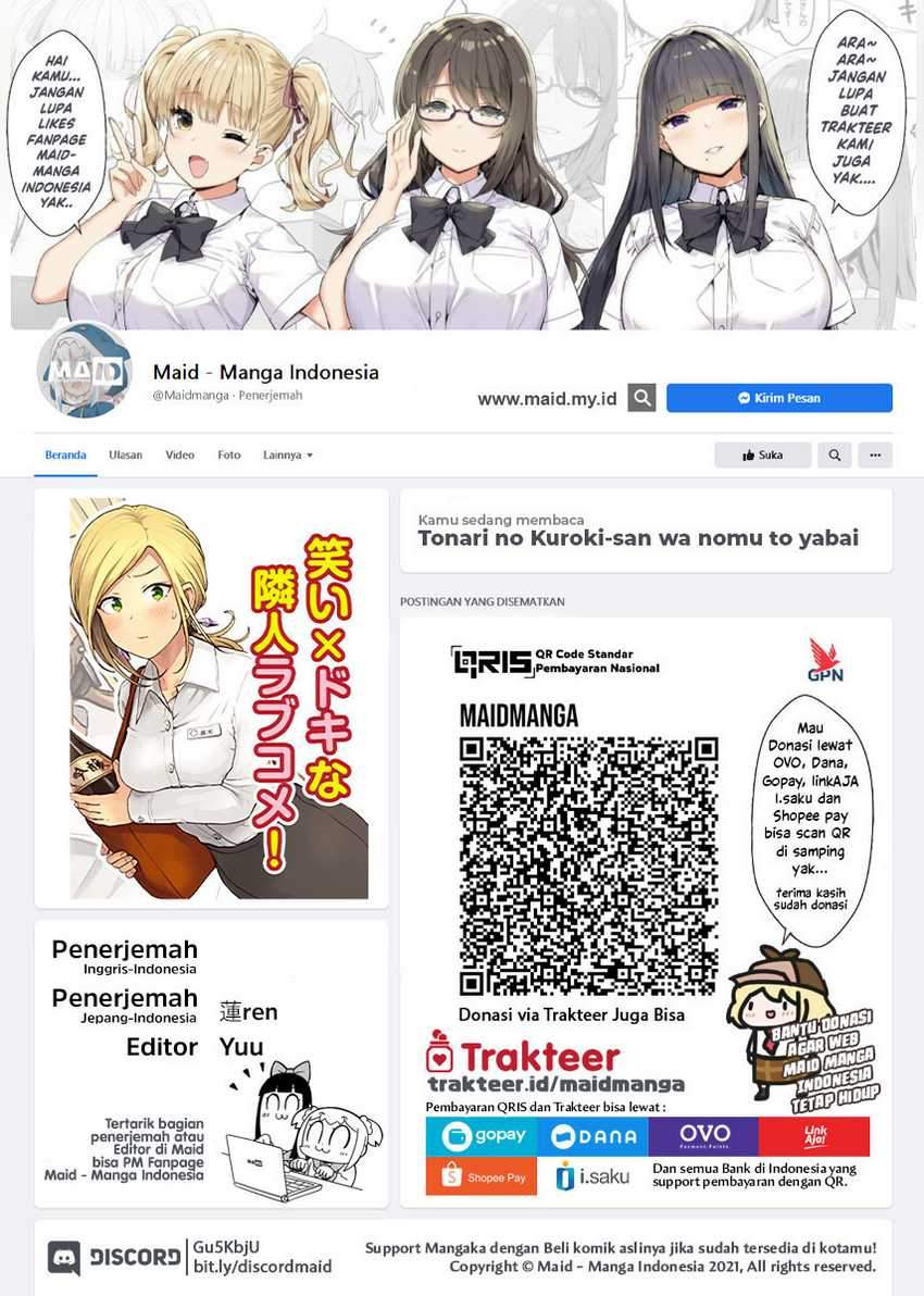 Tonari no Kuroki-san wa Nomu to Yabai Chapter 02 Gambar 3