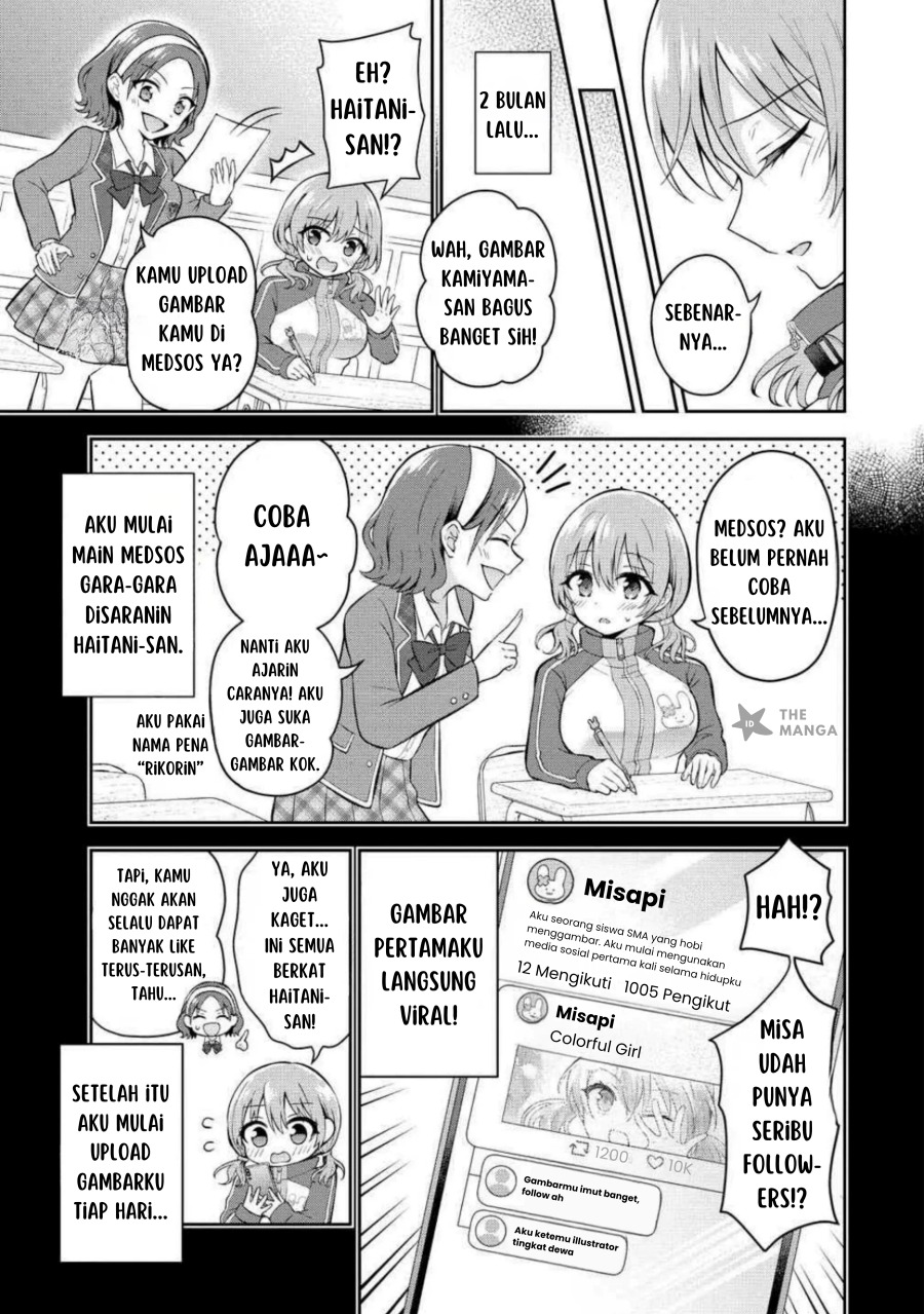 Tonari no Seki no Inkya Joshi ga Oshi Utaite Datta – Ore no Kyoku wo Uttatekure! Chapter 09.1 Gambar 4
