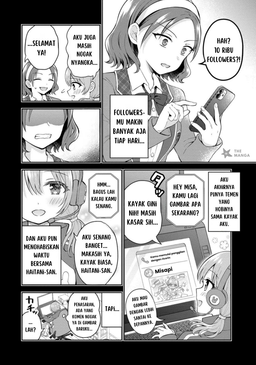 Tonari no Seki no Inkya Joshi ga Oshi Utaite Datta – Ore no Kyoku wo Uttatekure! Chapter 09.1 Gambar 5
