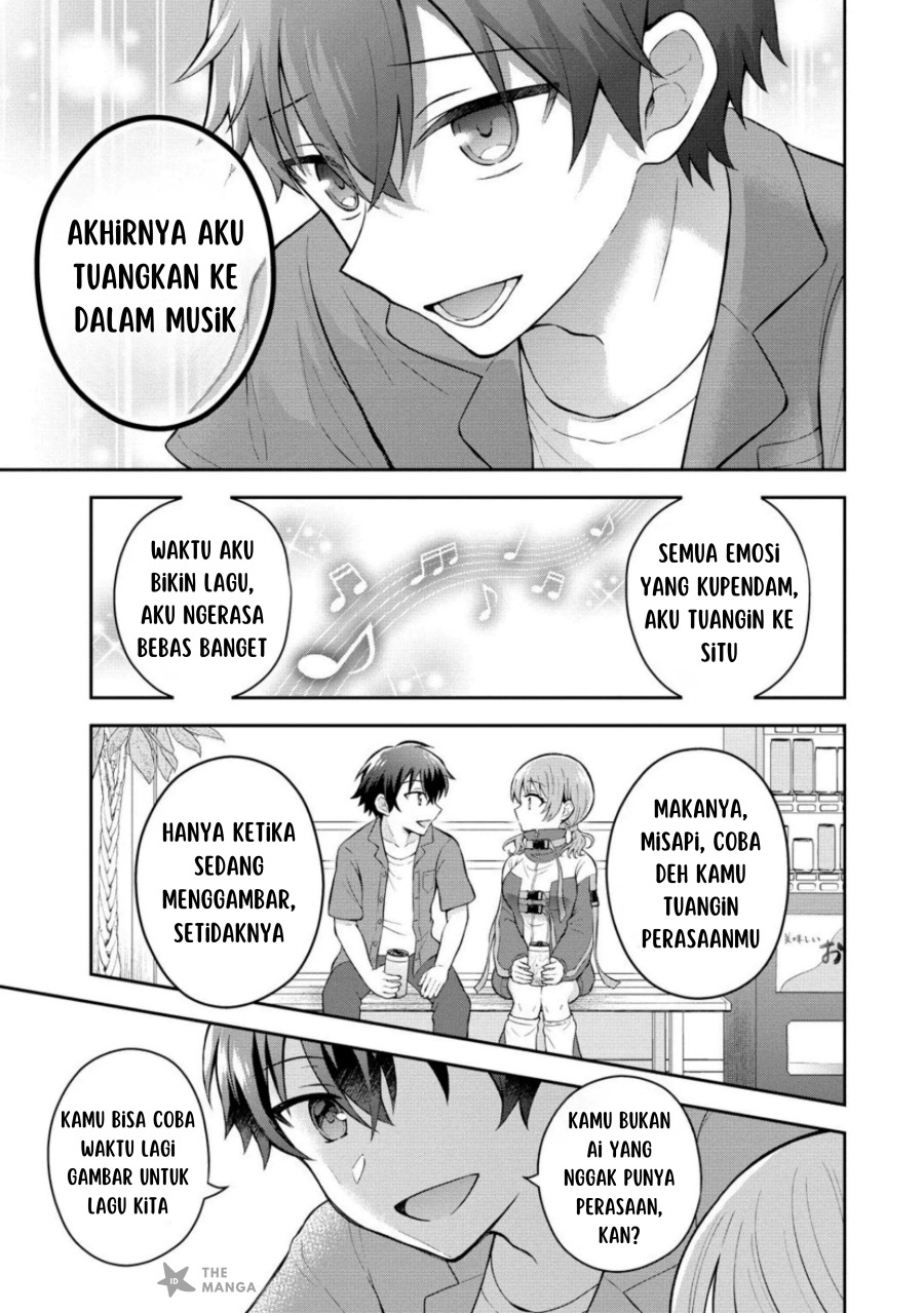 Tonari no Seki no Inkya Joshi ga Oshi Utaite Datta – Ore no Kyoku wo Uttatekure! Chapter 09.1 Gambar 12