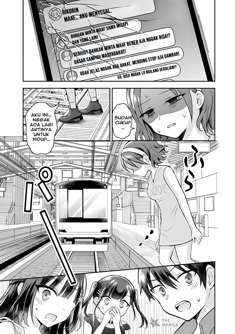 Tonari no Seki no Inkya Joshi ga Oshi Utaite Datta – Ore no Kyoku wo Uttatekure! Chapter 13.2 Gambar 2