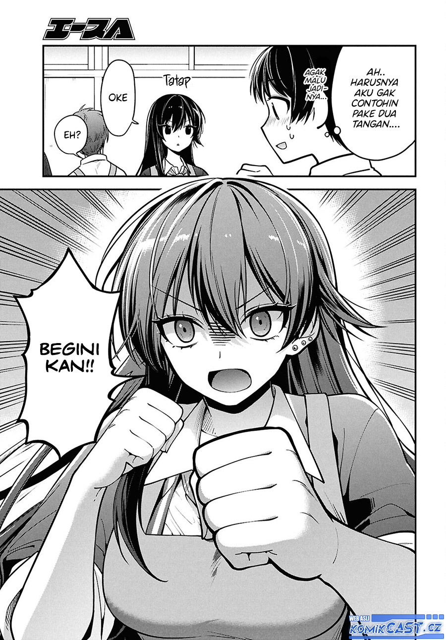 Tonari no Seki no Yankee Shimizu-san ga Kami o Kuroku Sometekita Chapter 02 Gambar 18