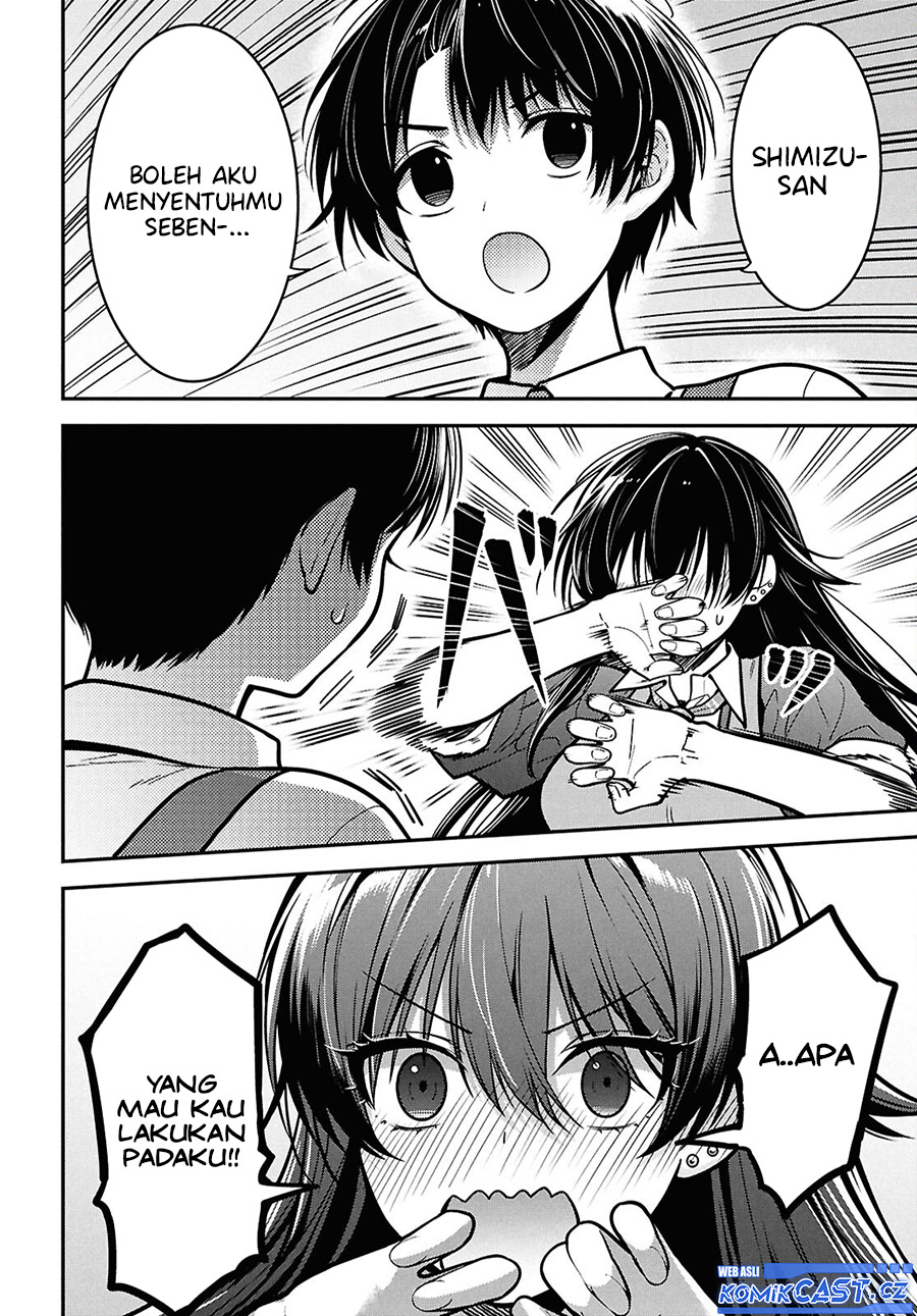 Tonari no Seki no Yankee Shimizu-san ga Kami o Kuroku Sometekita Chapter 02 Gambar 21