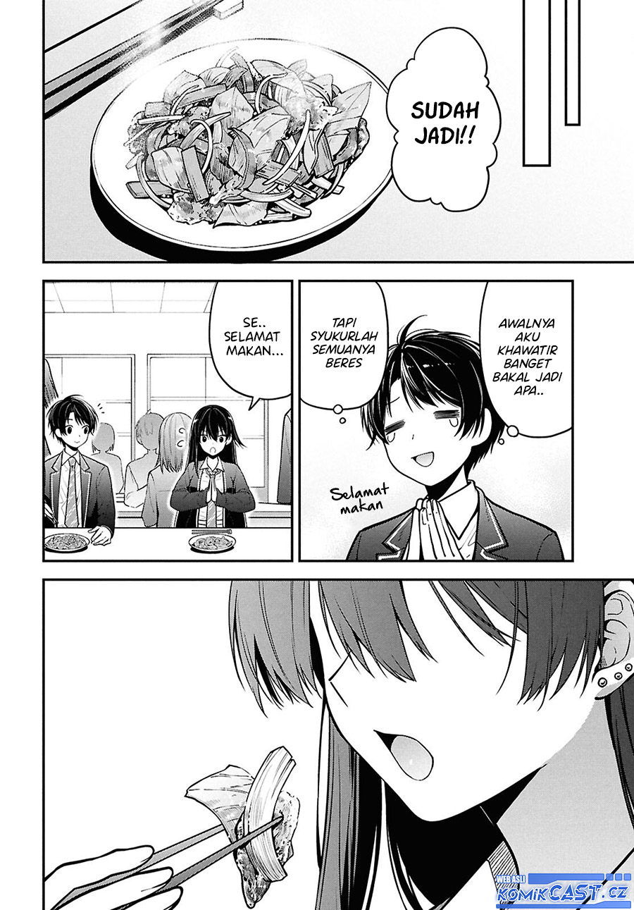 Tonari no Seki no Yankee Shimizu-san ga Kami o Kuroku Sometekita Chapter 02 Gambar 29
