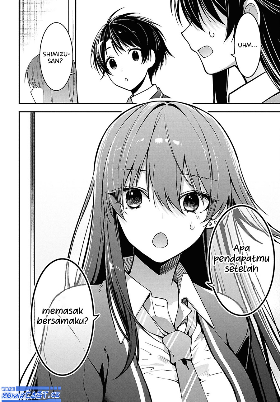 Tonari no Seki no Yankee Shimizu-san ga Kami o Kuroku Sometekita Chapter 02 Gambar 31