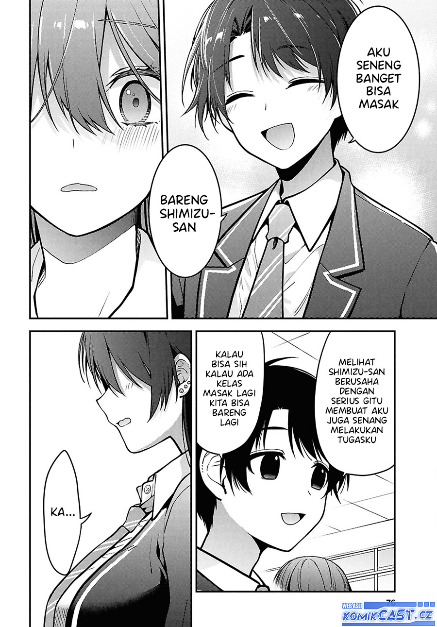 Tonari no Seki no Yankee Shimizu-san ga Kami o Kuroku Sometekita Chapter 02 Gambar 33