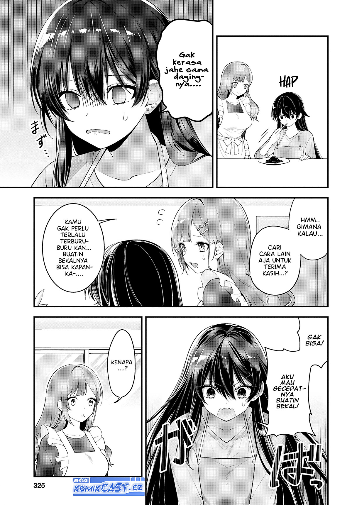Tonari no Seki no Yankee Shimizu-san ga Kami o Kuroku Sometekita Chapter 03 Gambar 12