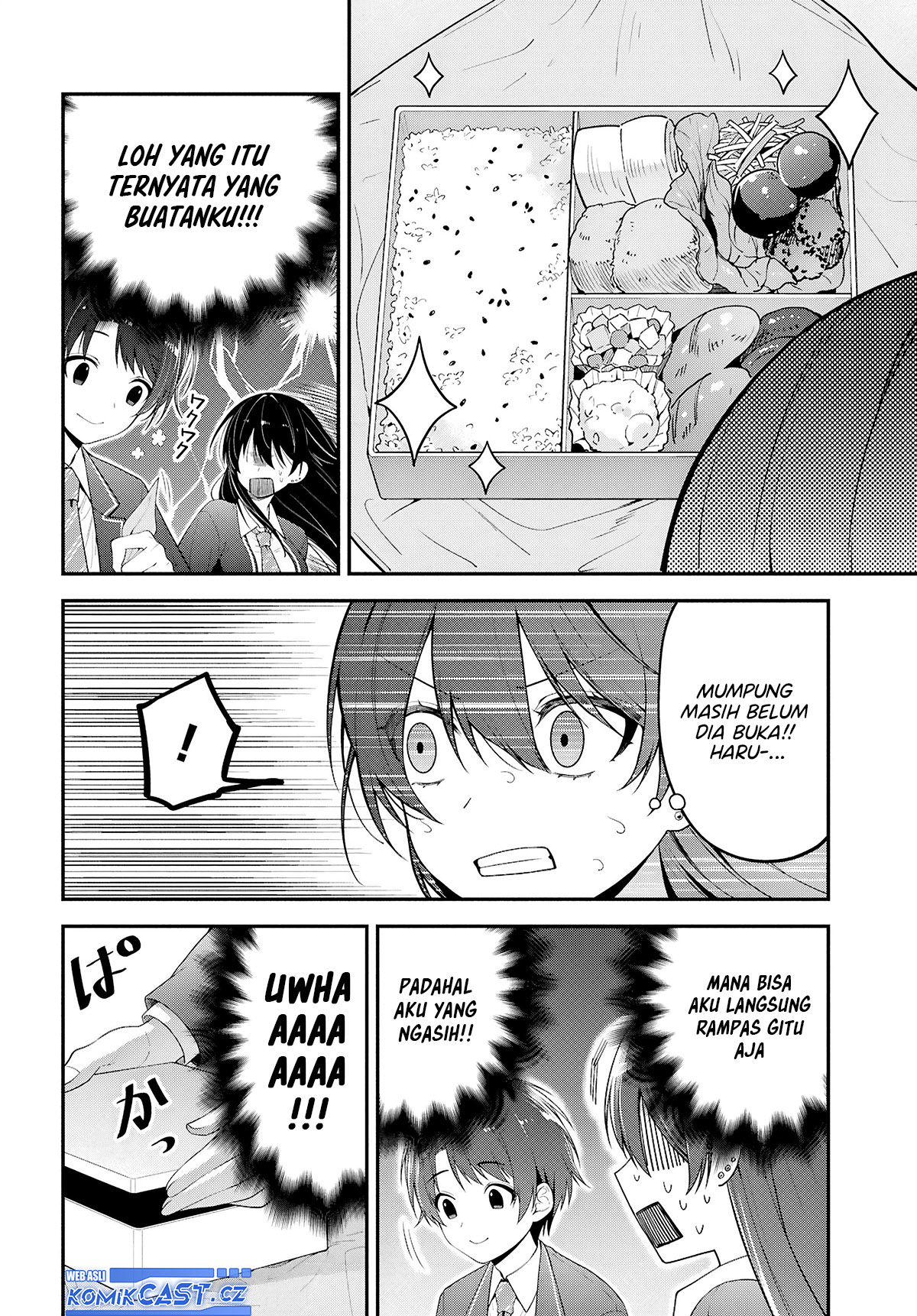 Tonari no Seki no Yankee Shimizu-san ga Kami o Kuroku Sometekita Chapter 03 Gambar 21