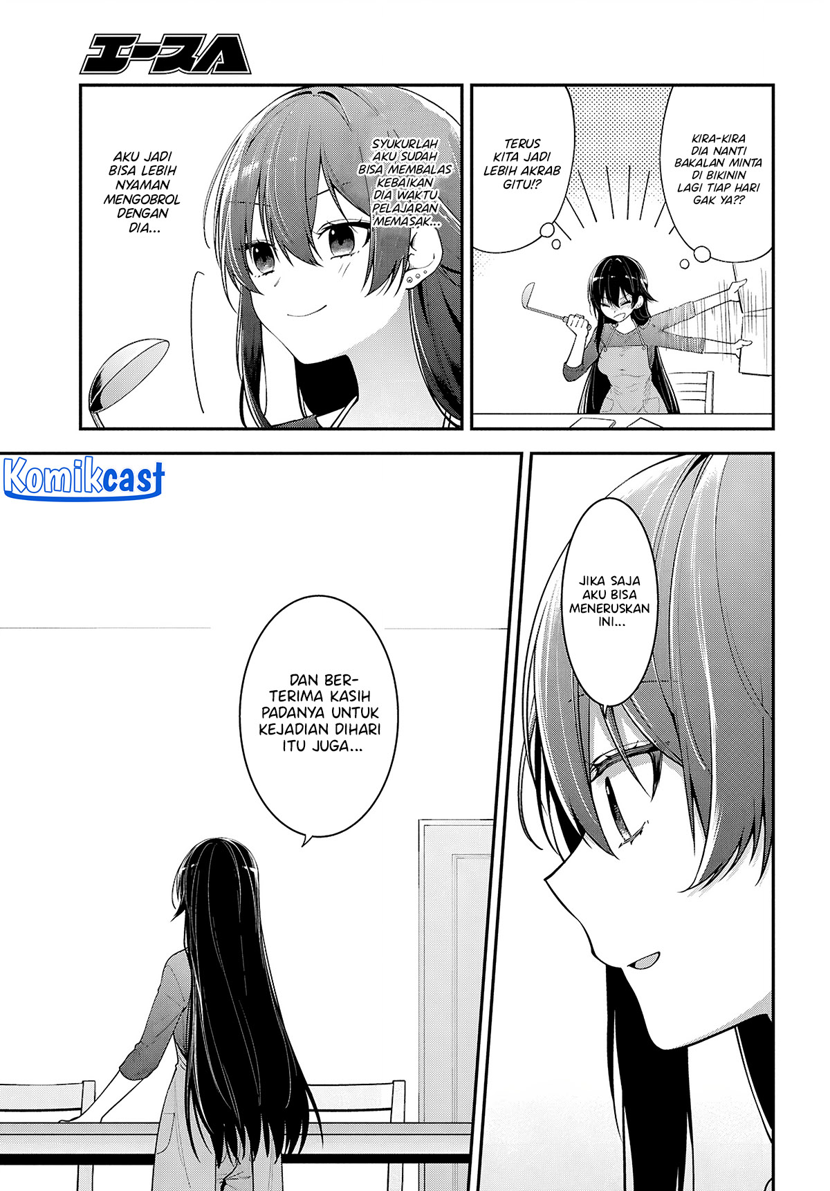 Tonari no Seki no Yankee Shimizu-san ga Kami o Kuroku Sometekita Chapter 04 Fix Gambar 4