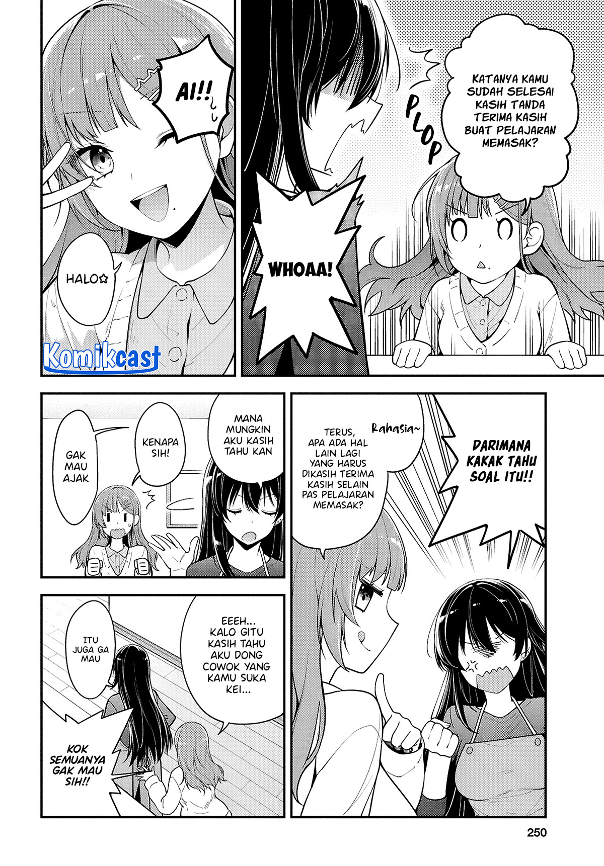 Tonari no Seki no Yankee Shimizu-san ga Kami o Kuroku Sometekita Chapter 04 Fix Gambar 5