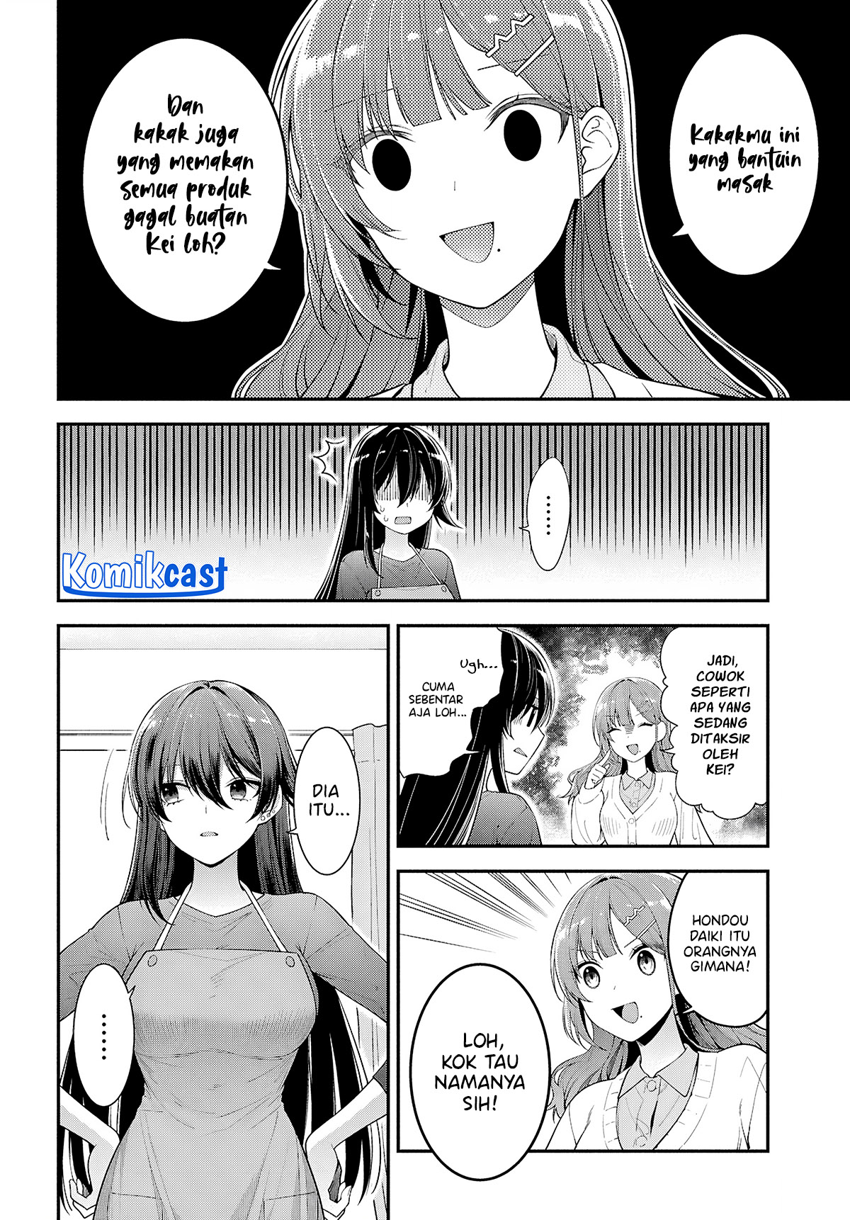 Tonari no Seki no Yankee Shimizu-san ga Kami o Kuroku Sometekita Chapter 04 Fix Gambar 7