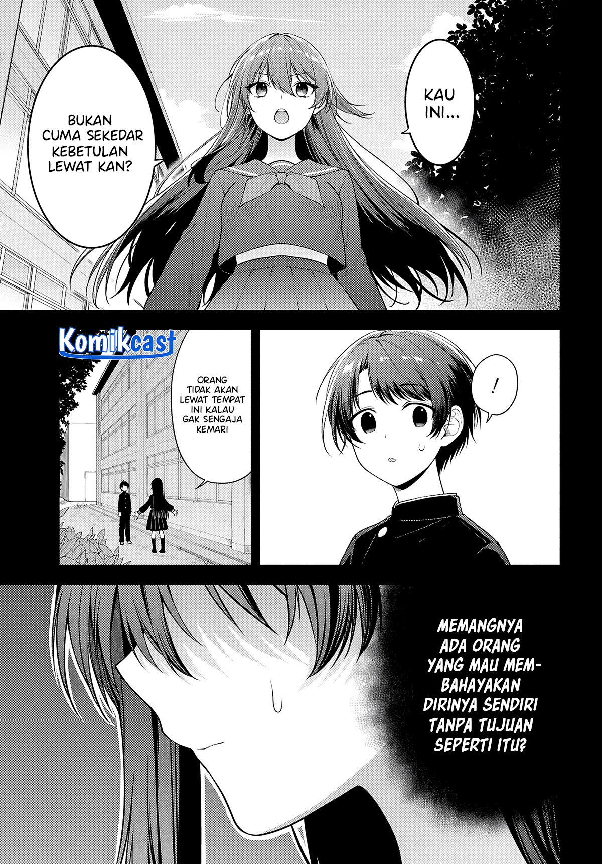 Tonari no Seki no Yankee Shimizu-san ga Kami o Kuroku Sometekita Chapter 04 Fix Gambar 19