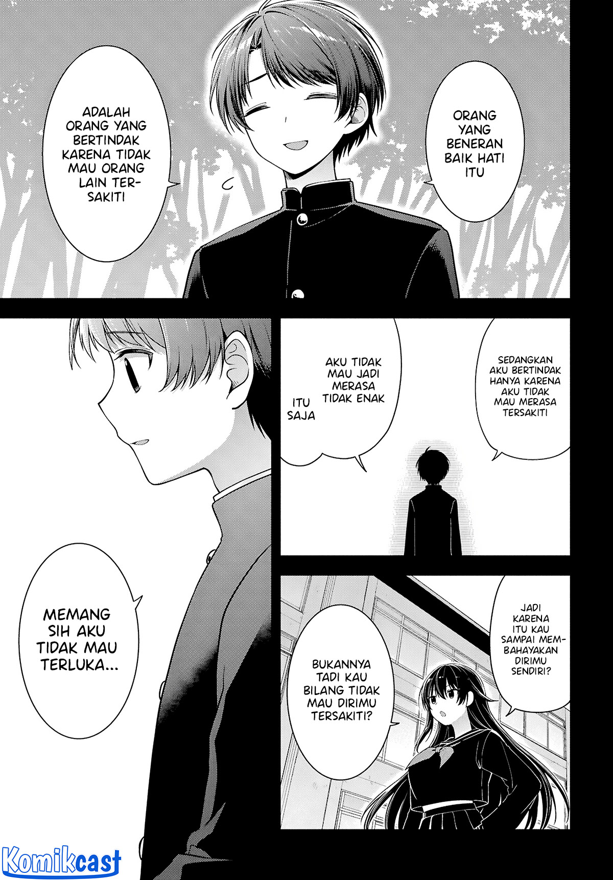 Tonari no Seki no Yankee Shimizu-san ga Kami o Kuroku Sometekita Chapter 04 Fix Gambar 23