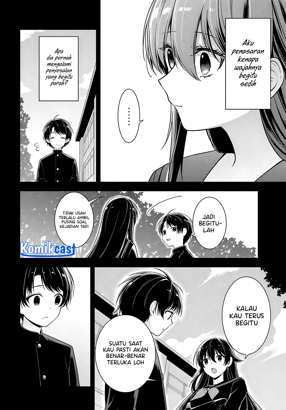 Tonari no Seki no Yankee Shimizu-san ga Kami o Kuroku Sometekita Chapter 04 Fix Gambar 25