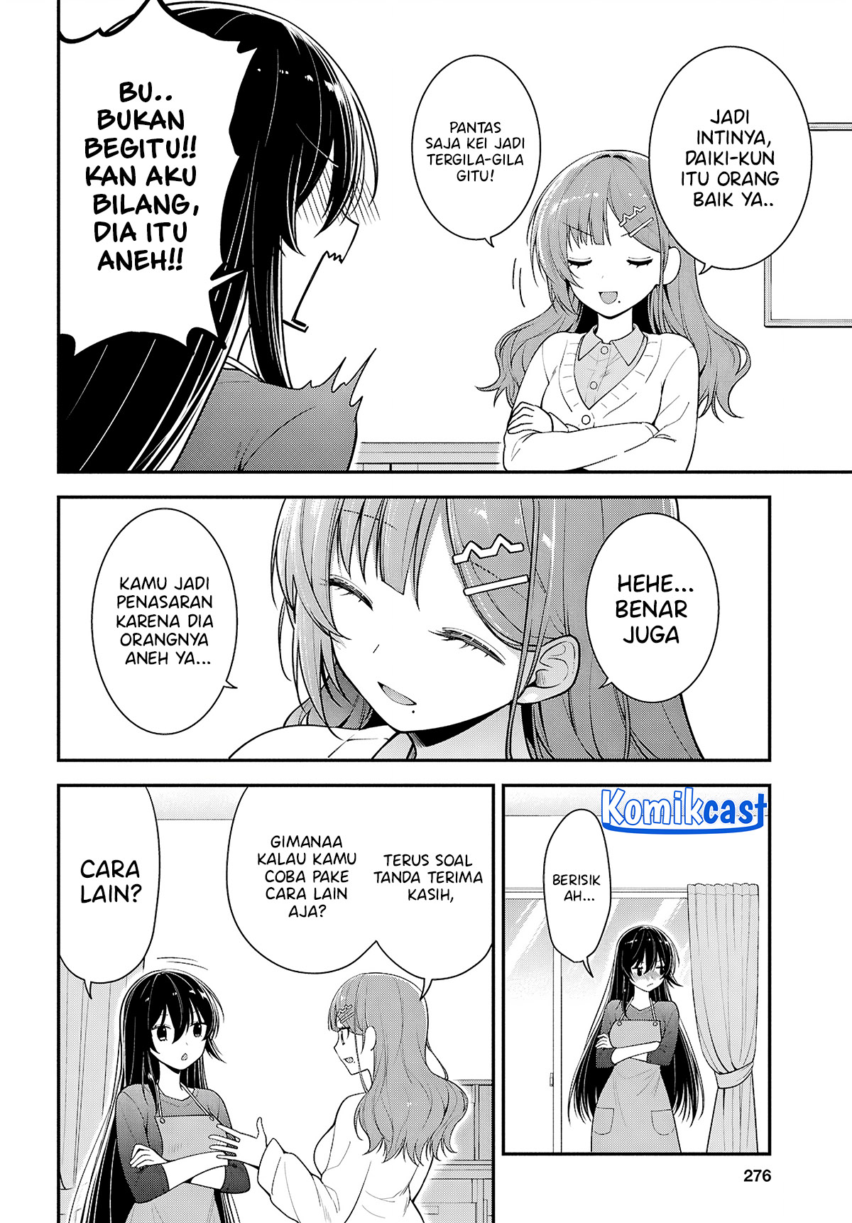 Tonari no Seki no Yankee Shimizu-san ga Kami o Kuroku Sometekita Chapter 04 Fix Gambar 29