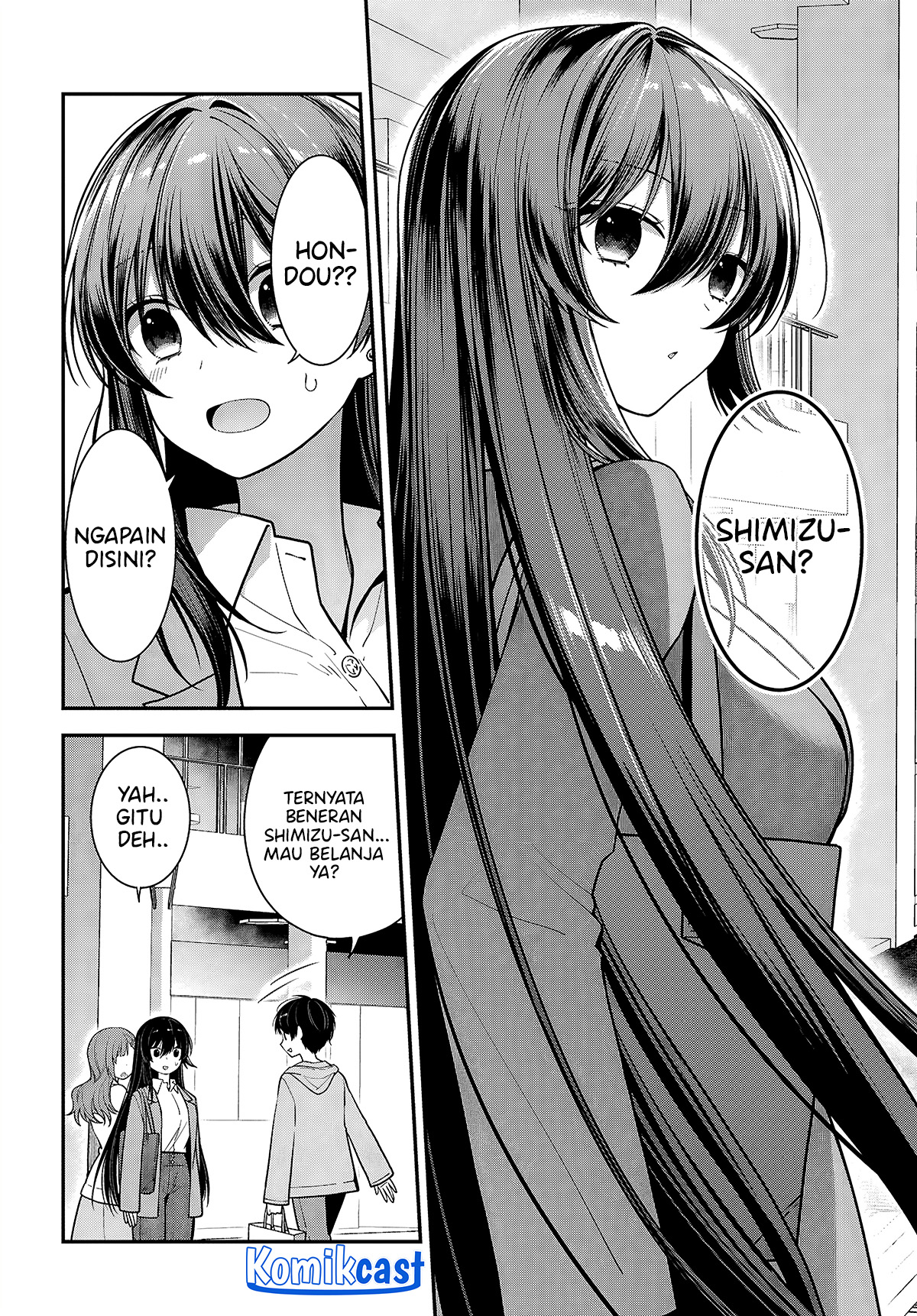 Tonari no Seki no Yankee Shimizu-san ga Kami o Kuroku Sometekita Chapter 05 Fix Gambar 11