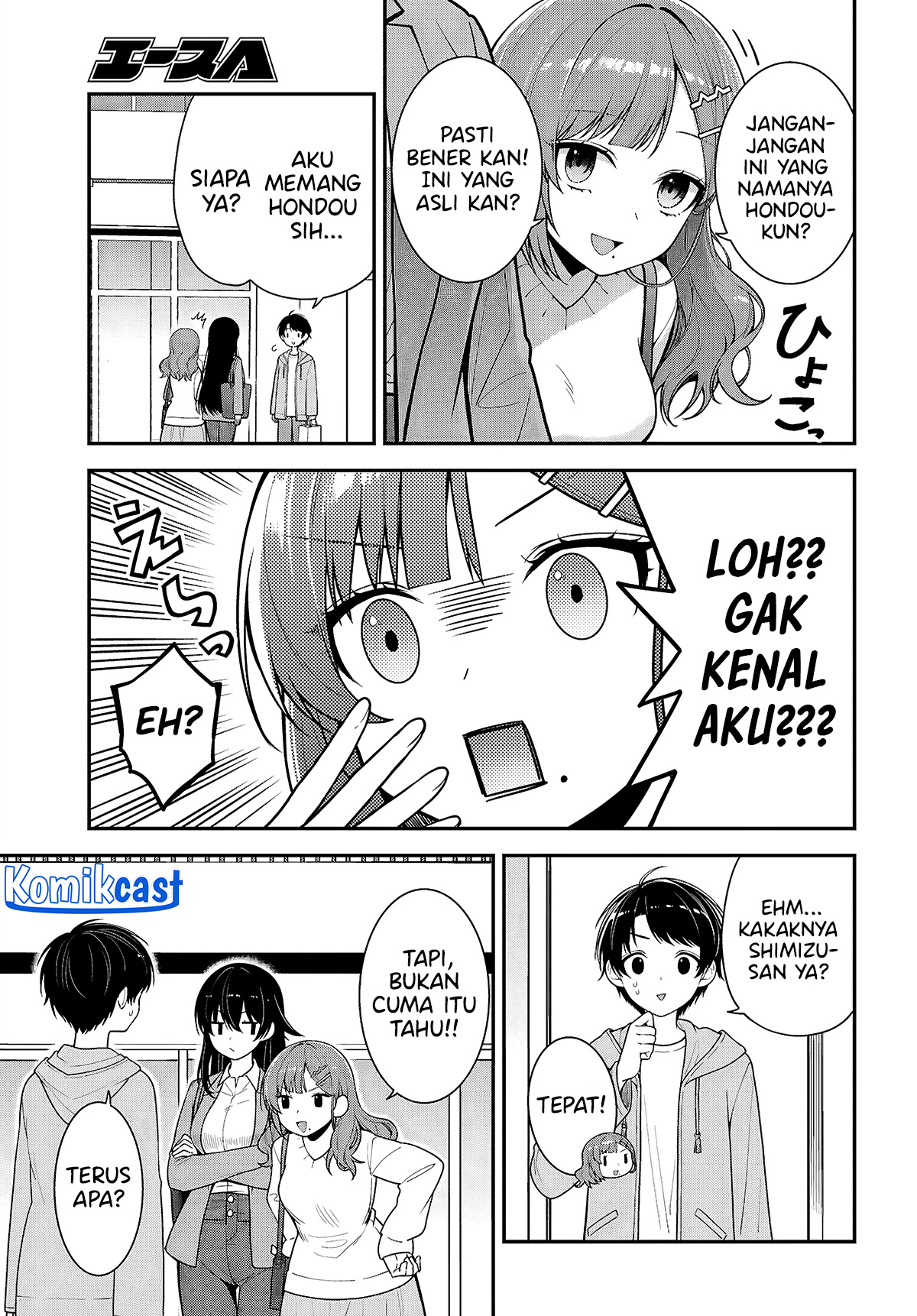 Tonari no Seki no Yankee Shimizu-san ga Kami o Kuroku Sometekita Chapter 05 Fix Gambar 12