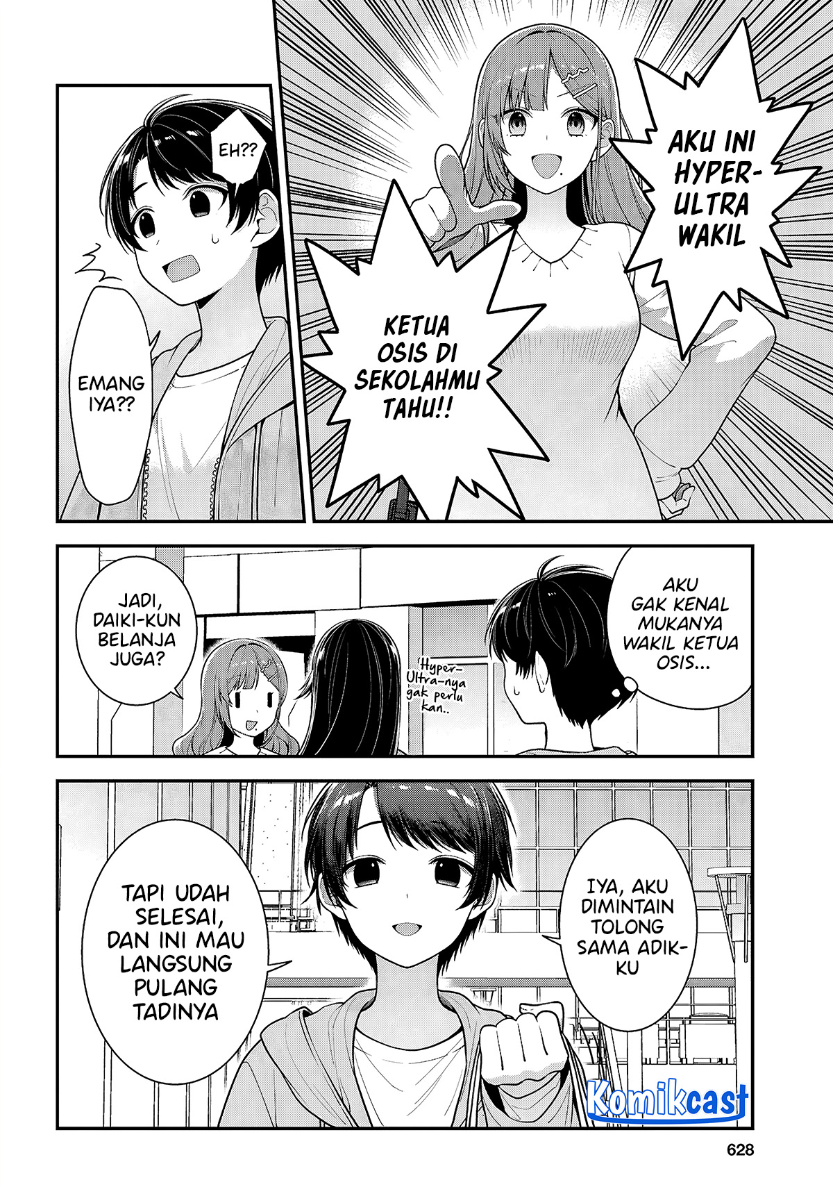 Tonari no Seki no Yankee Shimizu-san ga Kami o Kuroku Sometekita Chapter 05 Fix Gambar 13