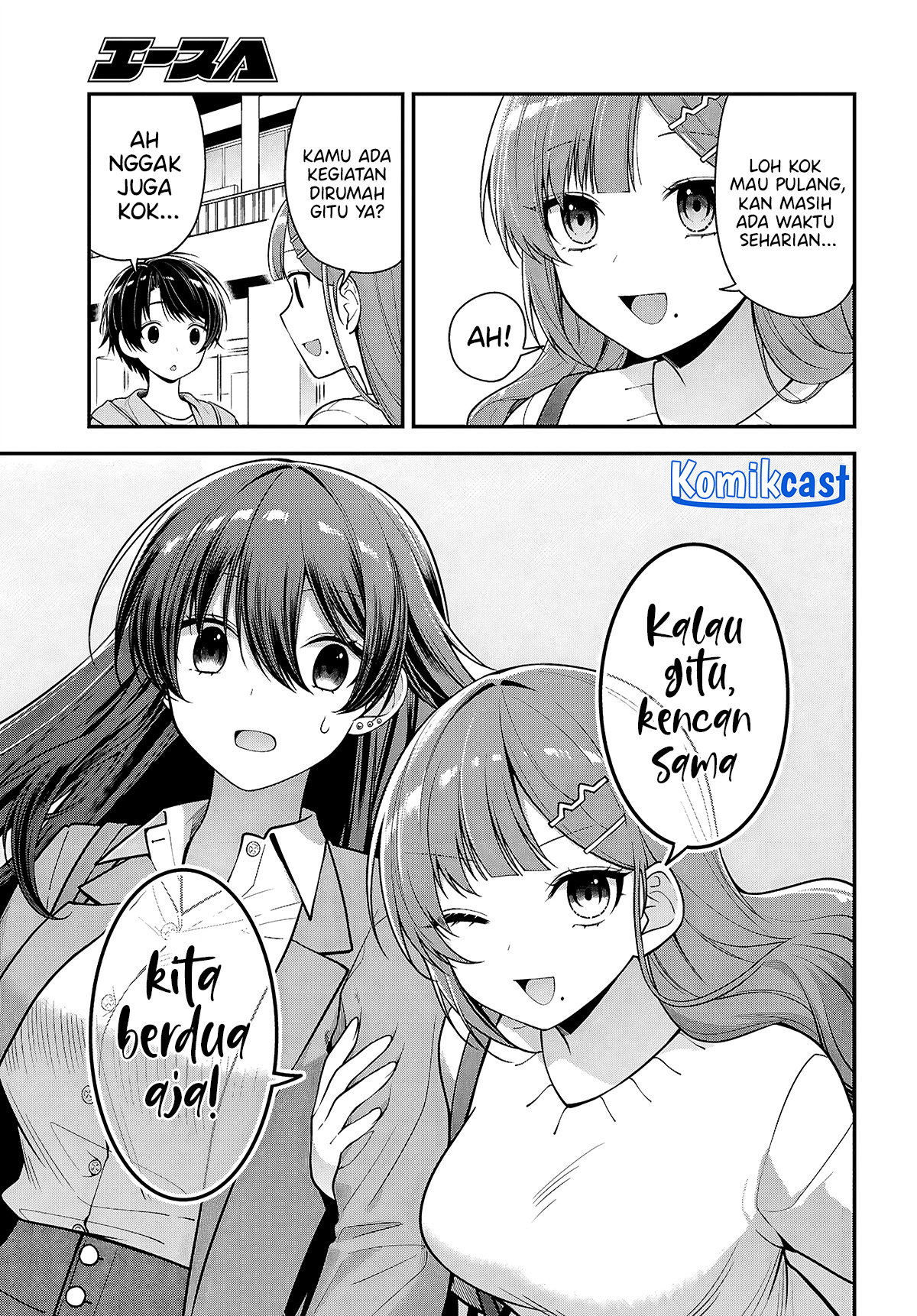 Tonari no Seki no Yankee Shimizu-san ga Kami o Kuroku Sometekita Chapter 05 Fix Gambar 14