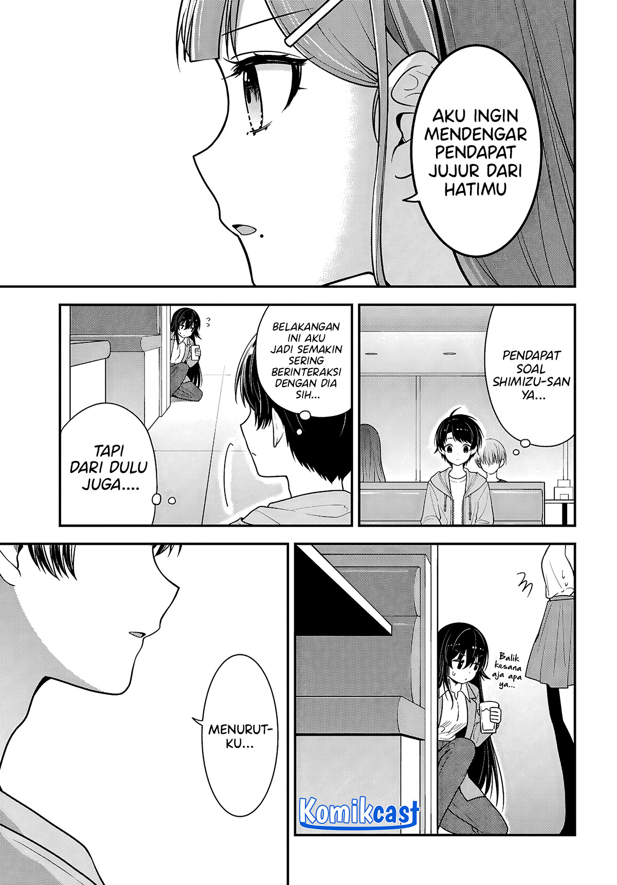 Tonari no Seki no Yankee Shimizu-san ga Kami o Kuroku Sometekita Chapter 05 Fix Gambar 22