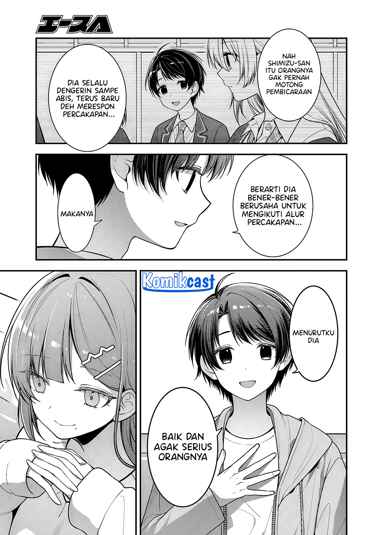 Tonari no Seki no Yankee Shimizu-san ga Kami o Kuroku Sometekita Chapter 05 Fix Gambar 24