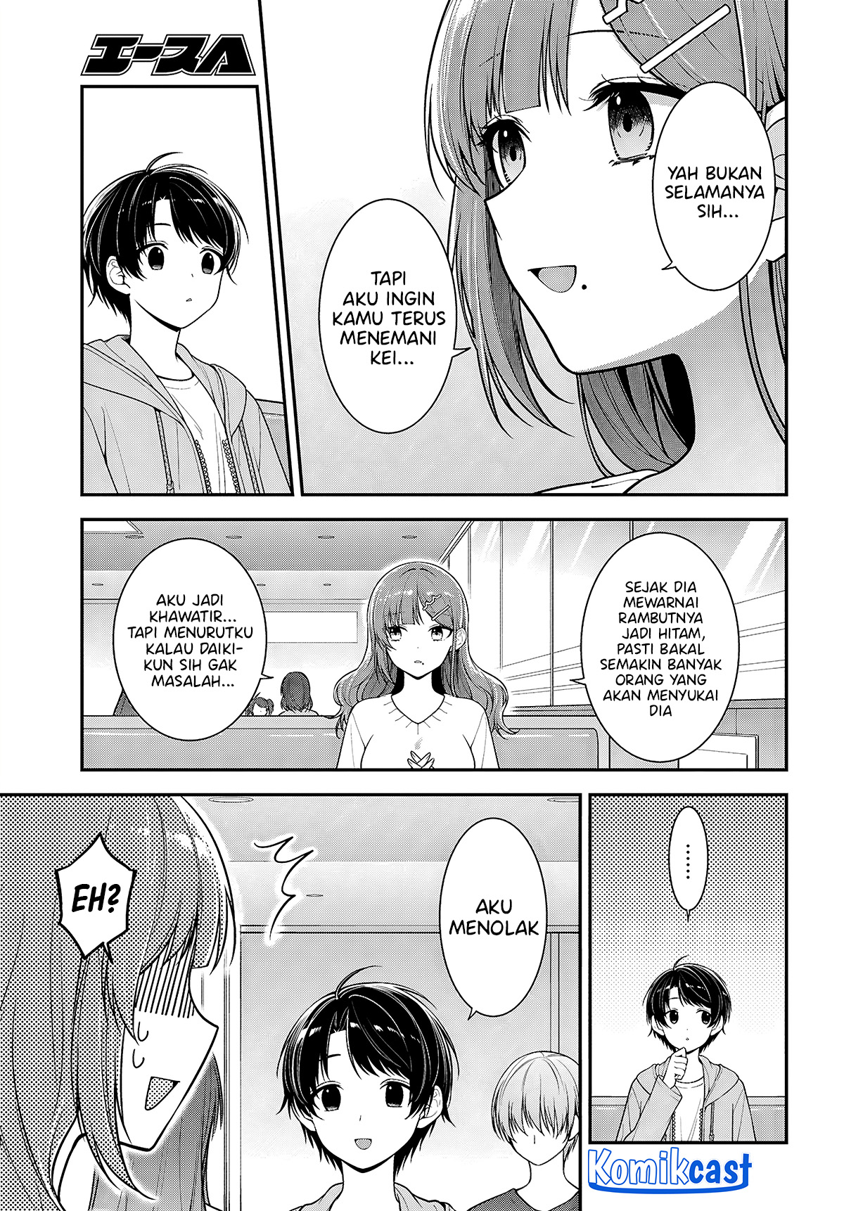 Tonari no Seki no Yankee Shimizu-san ga Kami o Kuroku Sometekita Chapter 05 Fix Gambar 26