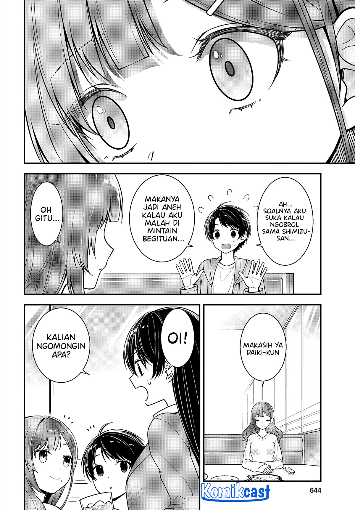 Tonari no Seki no Yankee Shimizu-san ga Kami o Kuroku Sometekita Chapter 05 Fix Gambar 28