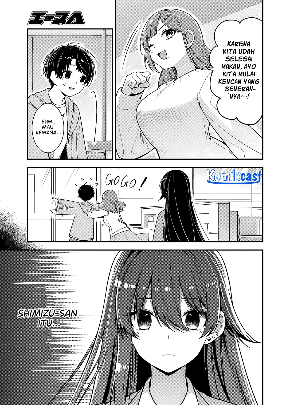 Tonari no Seki no Yankee Shimizu-san ga Kami o Kuroku Sometekita Chapter 05 Fix Gambar 31