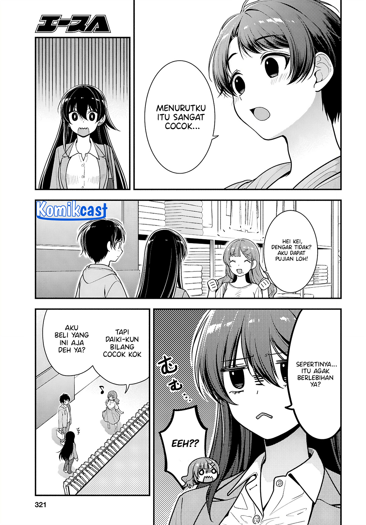 Tonari no Seki no Yankee Shimizu-san ga Kami o Kuroku Sometekita Chapter 06 Gambar 10