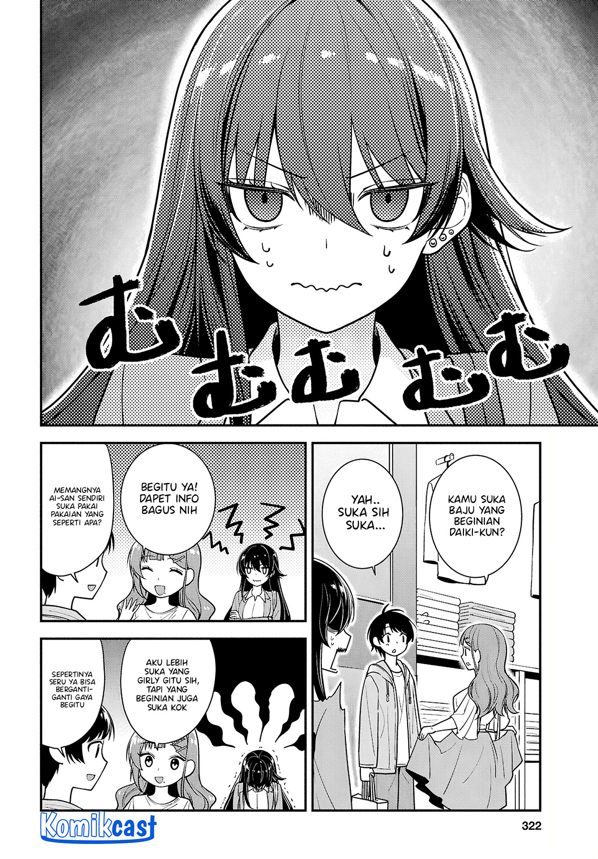 Tonari no Seki no Yankee Shimizu-san ga Kami o Kuroku Sometekita Chapter 06 Gambar 11
