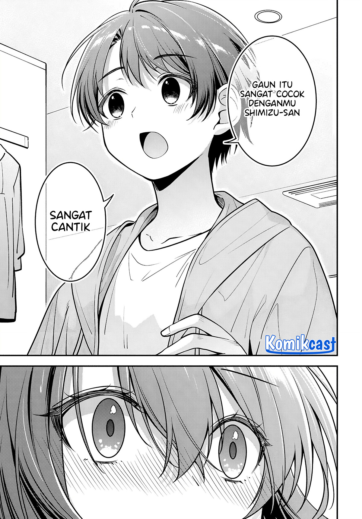 Tonari no Seki no Yankee Shimizu-san ga Kami o Kuroku Sometekita Chapter 06 Gambar 19