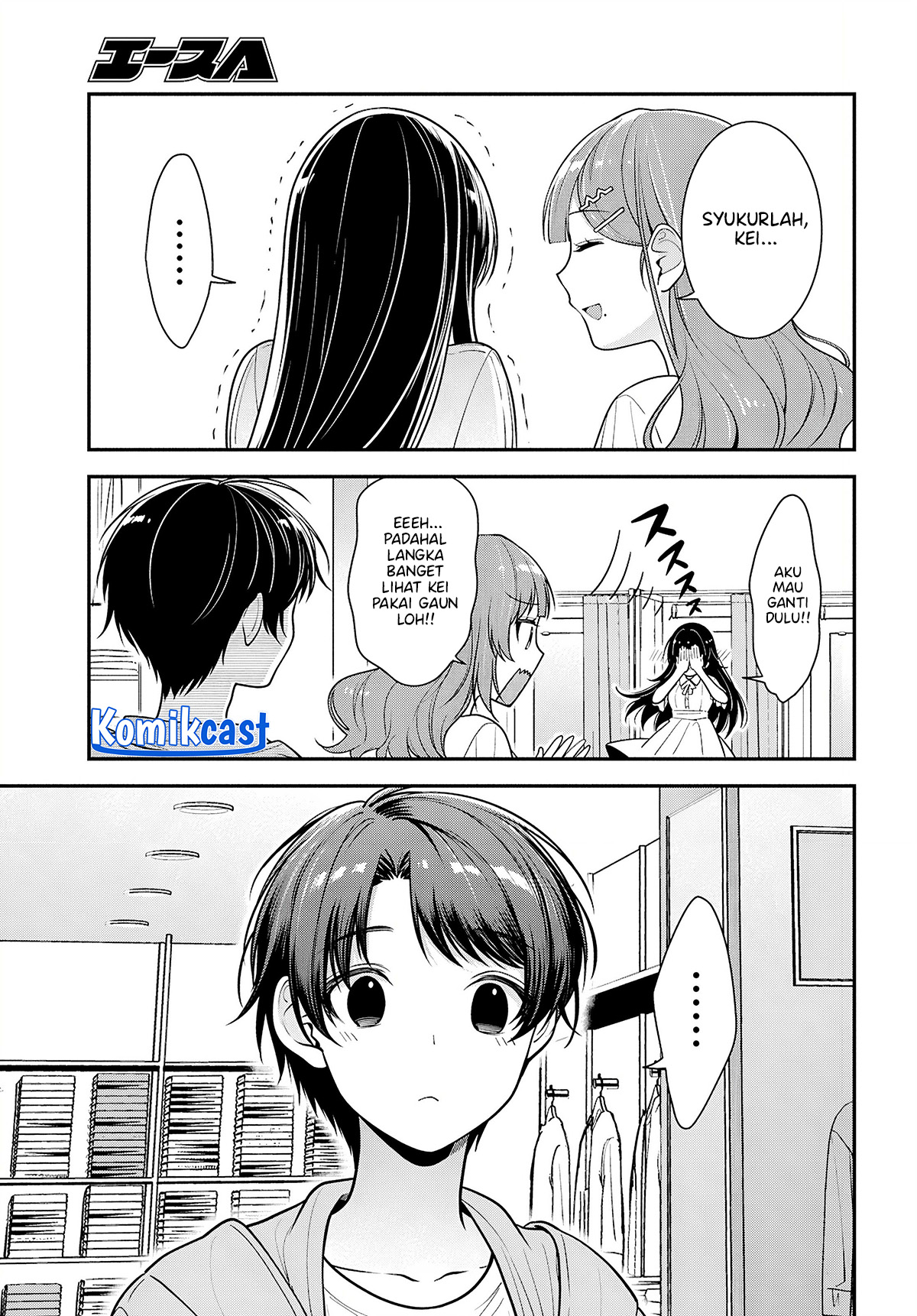 Tonari no Seki no Yankee Shimizu-san ga Kami o Kuroku Sometekita Chapter 06 Gambar 21