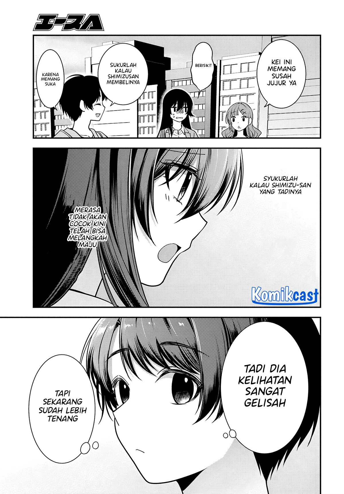 Tonari no Seki no Yankee Shimizu-san ga Kami o Kuroku Sometekita Chapter 06 Gambar 25