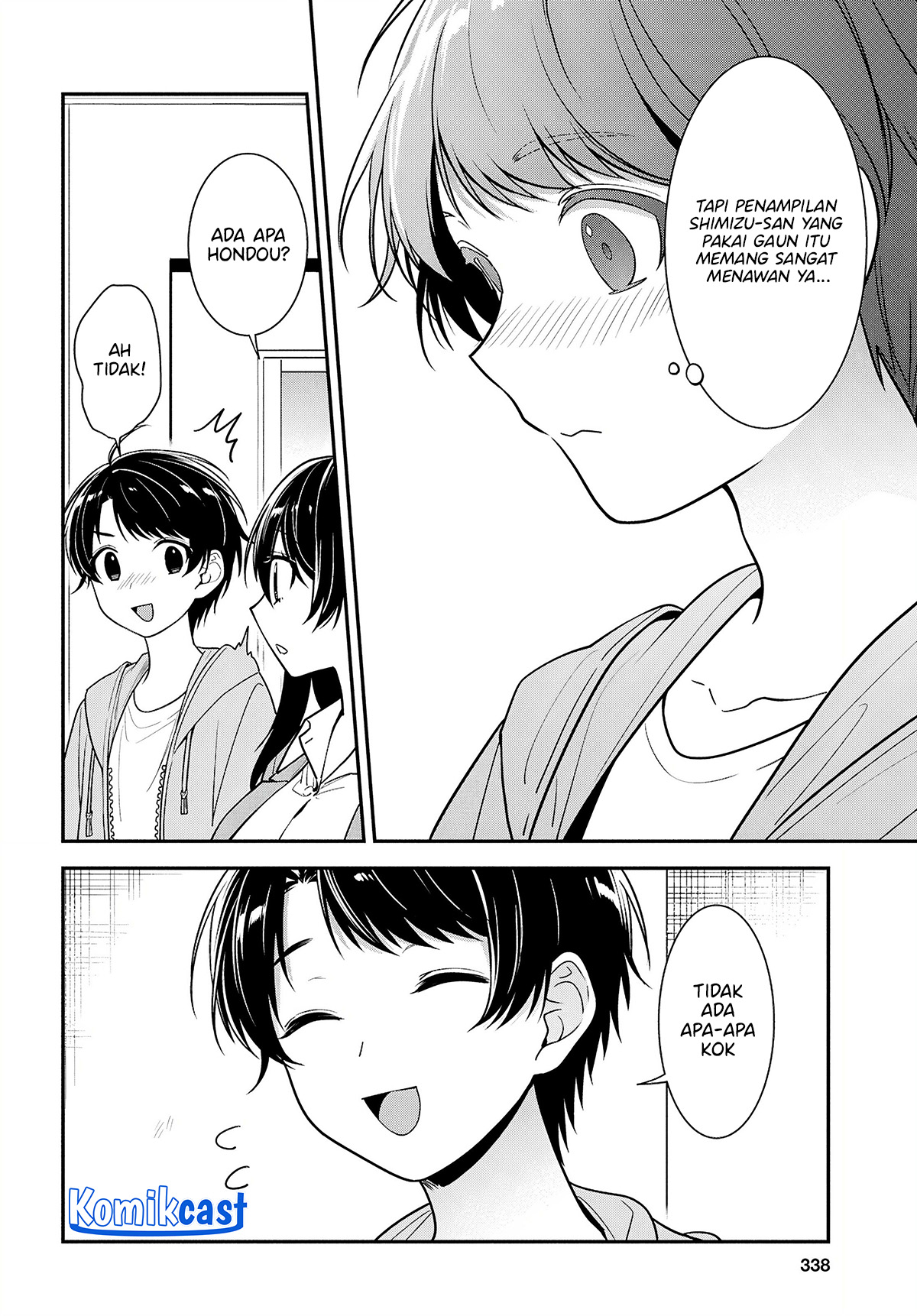 Tonari no Seki no Yankee Shimizu-san ga Kami o Kuroku Sometekita Chapter 06 Gambar 26