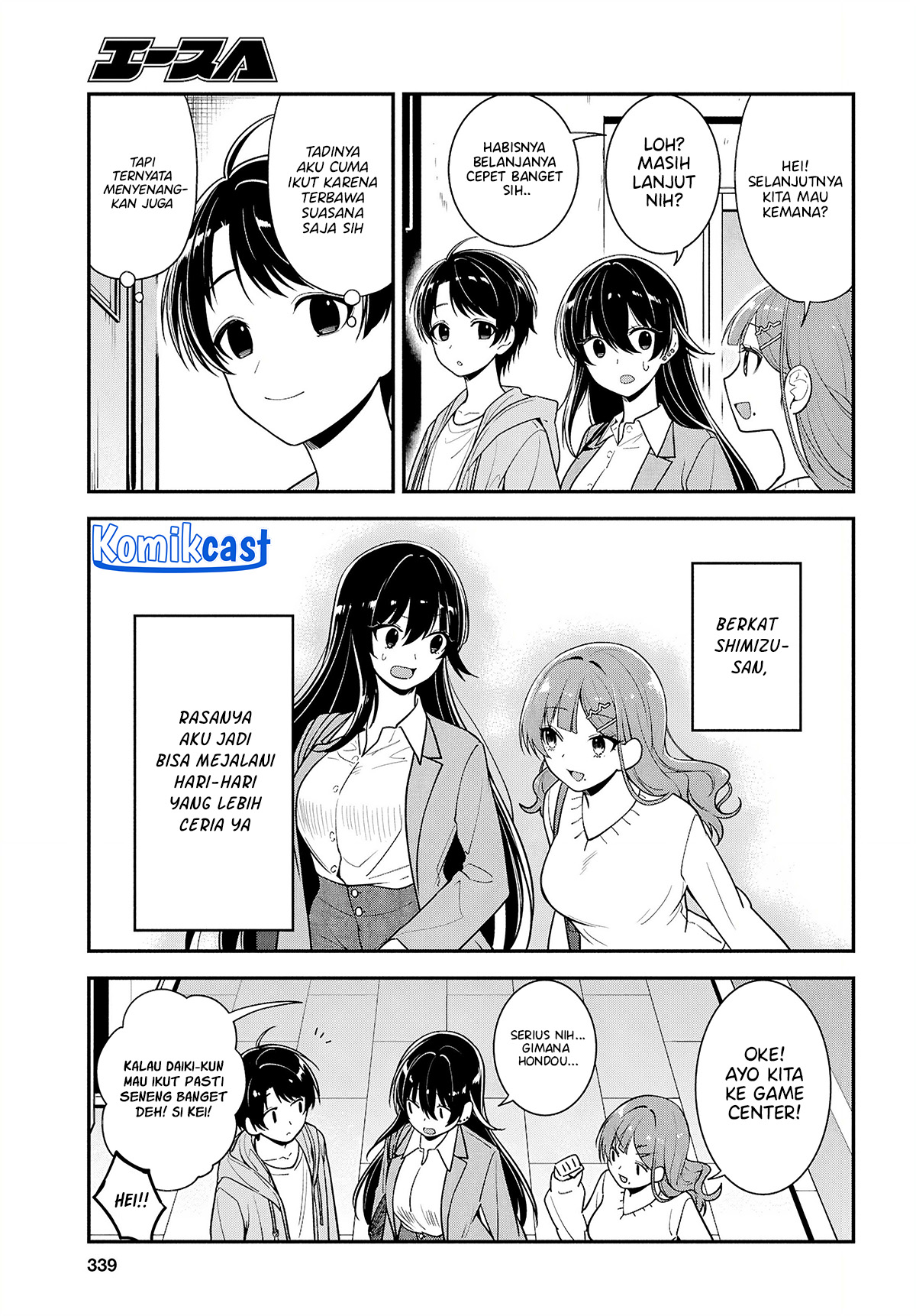 Tonari no Seki no Yankee Shimizu-san ga Kami o Kuroku Sometekita Chapter 06 Gambar 27